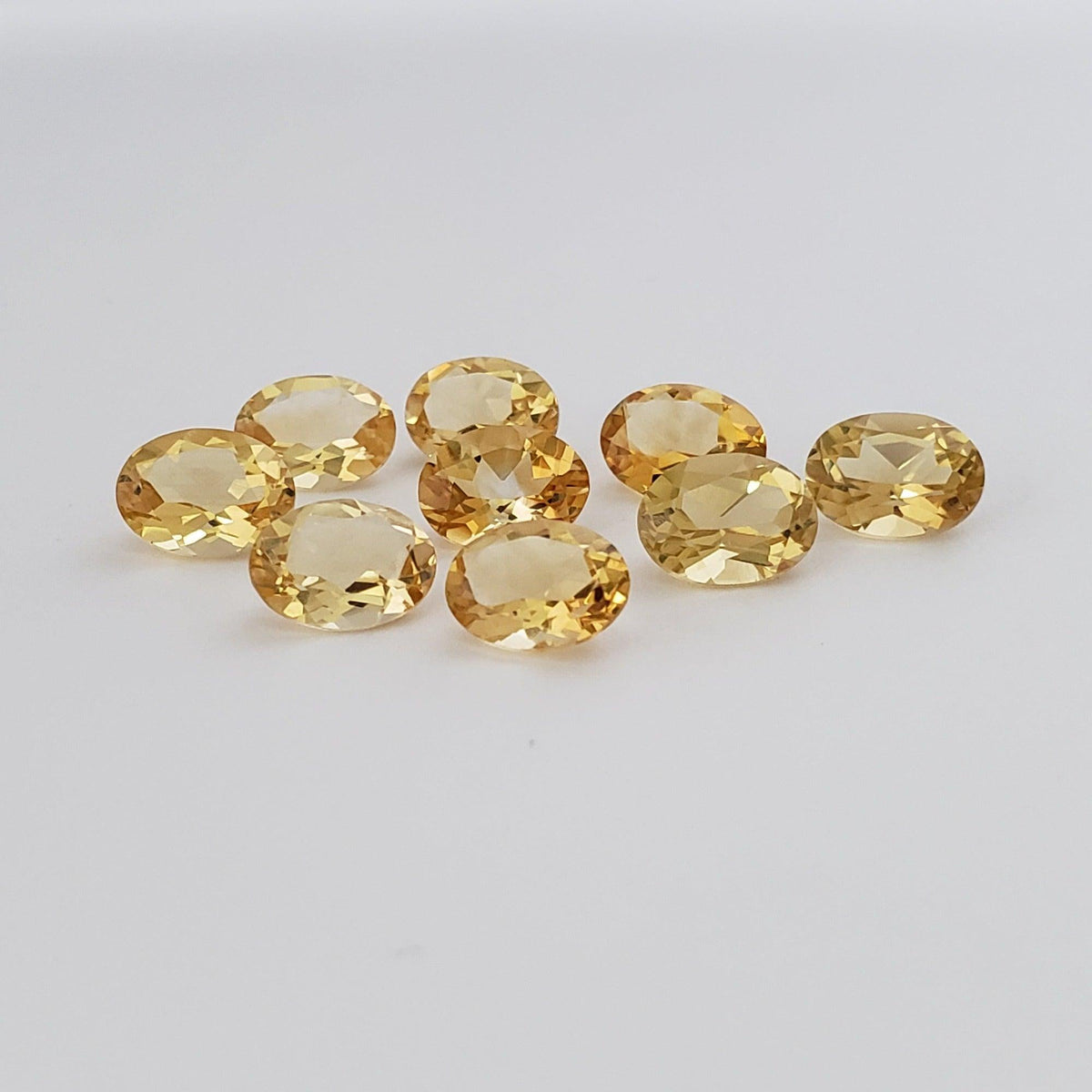  Madeira Citrine | Oval Cut | Golden | 8x6mm 