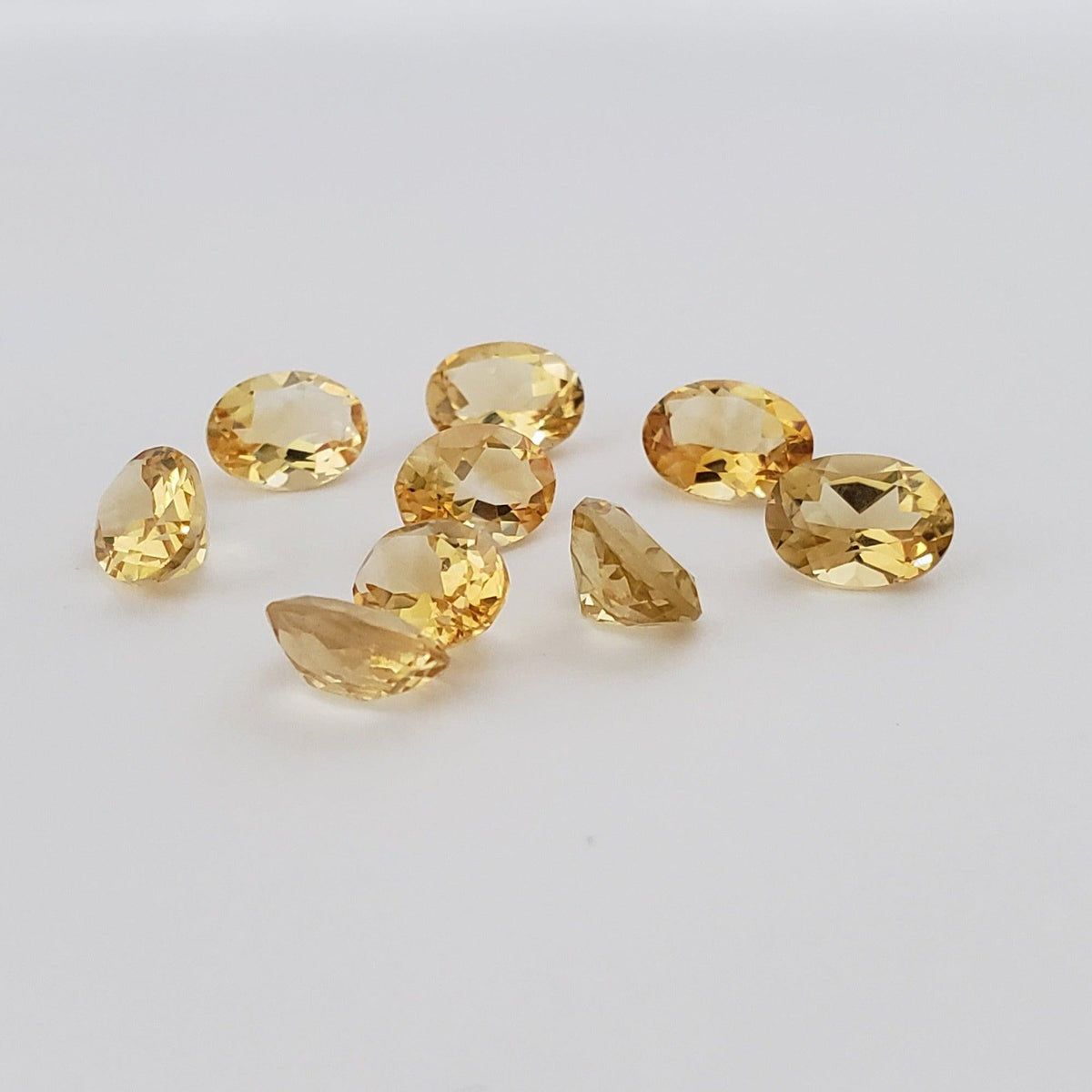  Madeira Citrine | Oval Cut | Golden | 8x6mm 