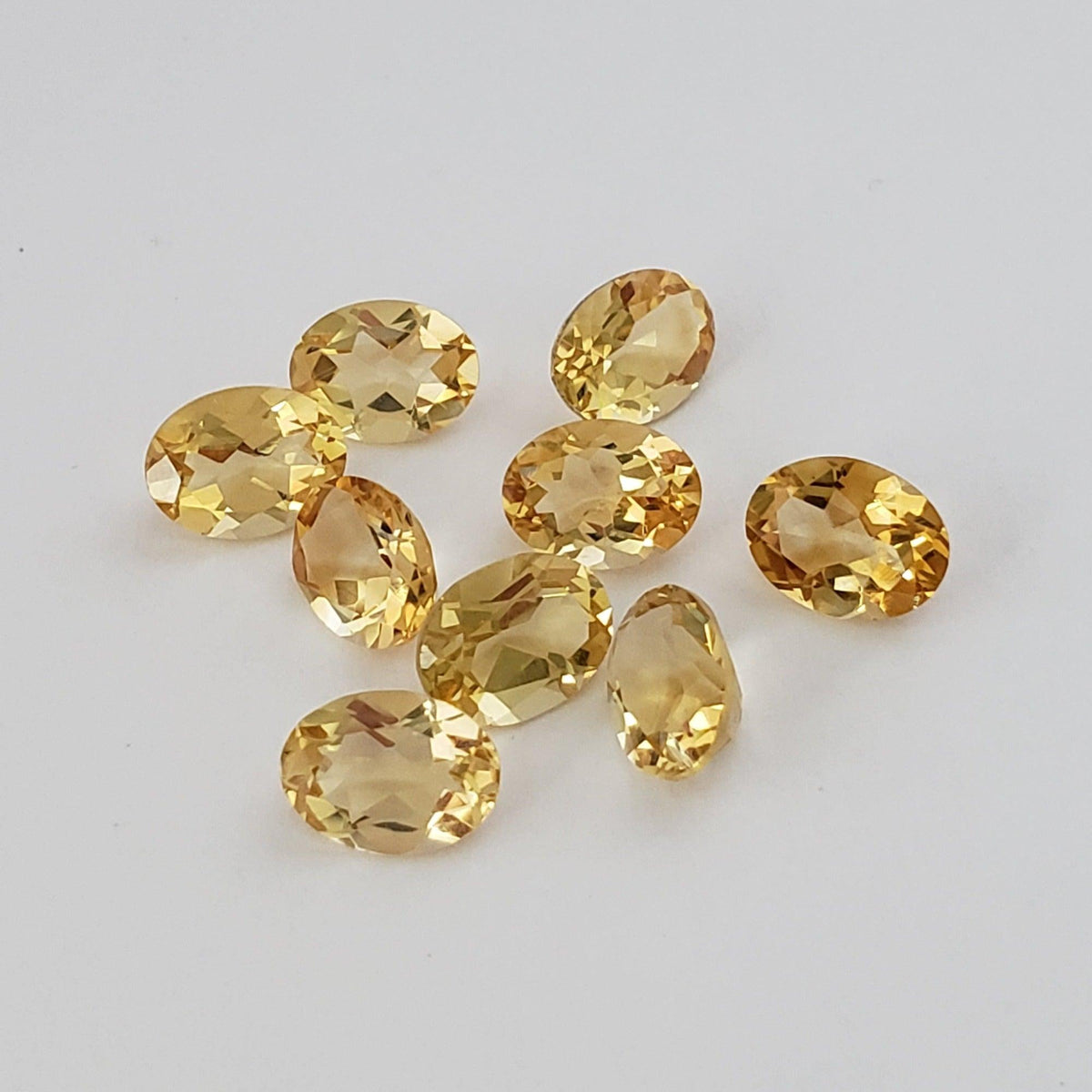  Madeira Citrine | Oval Cut | Golden | 8x6mm 