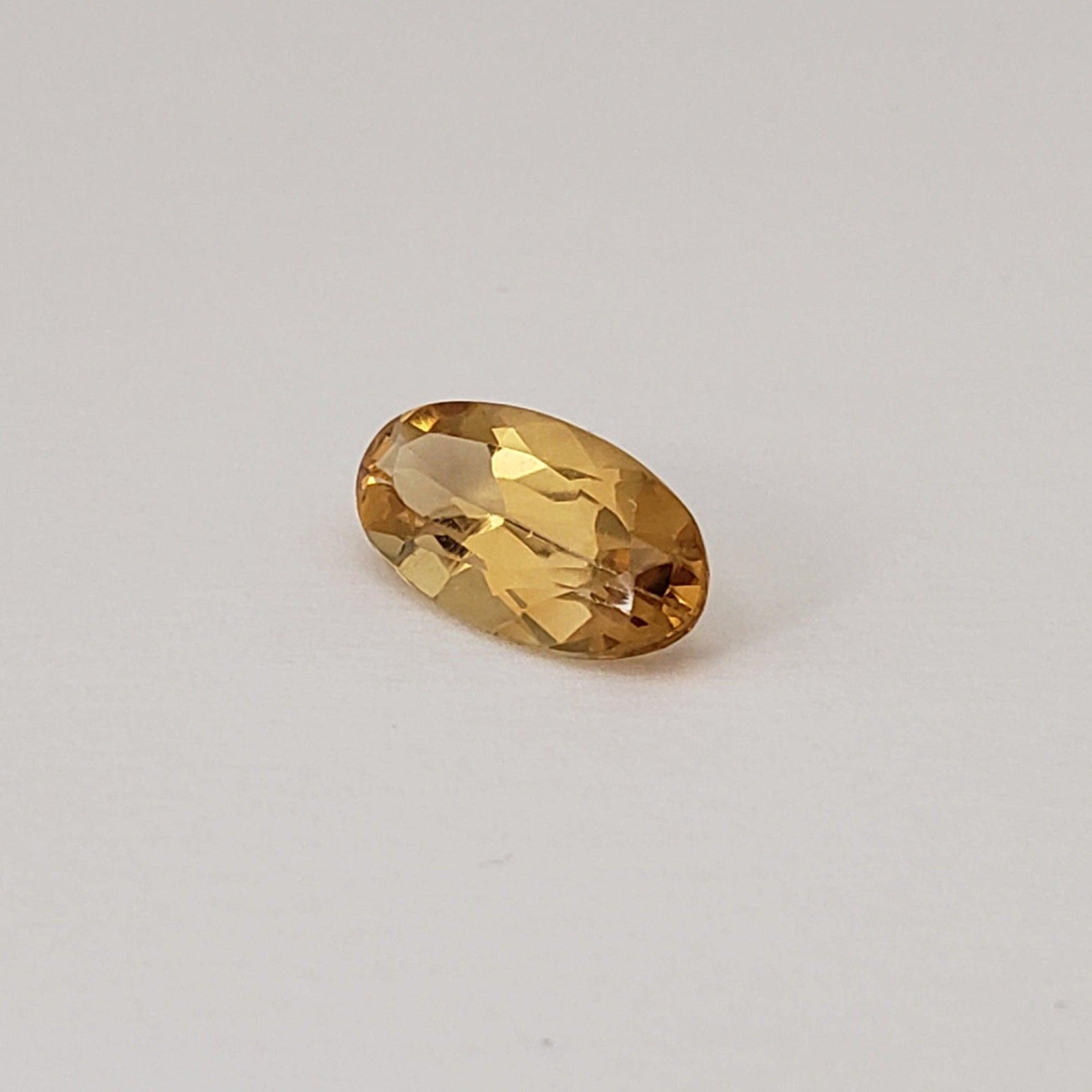  Madeira Citrine | Oval Cut | Golden Yellow | 12x6mm 1.9ct 