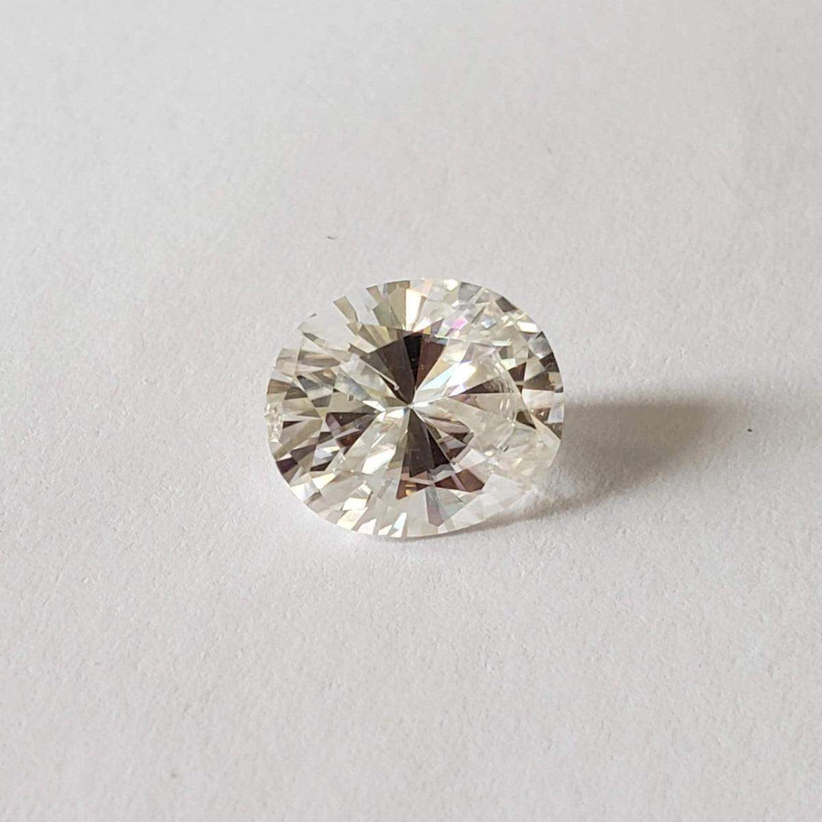  Loose White Moissanite Oval Cut 11x9mm 