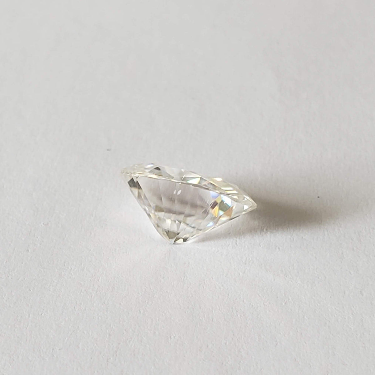  Loose White Moissanite Oval Cut 11x9mm 