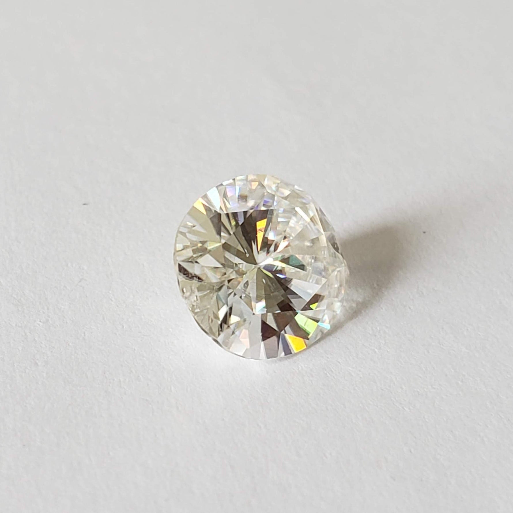  Loose White Moissanite Oval Cut 11x9mm 