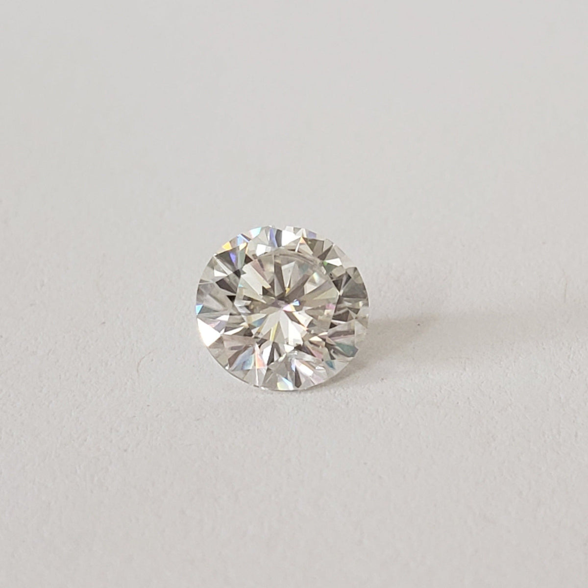  Moissanite | Round Diamond Cut | White | 7.5mm 