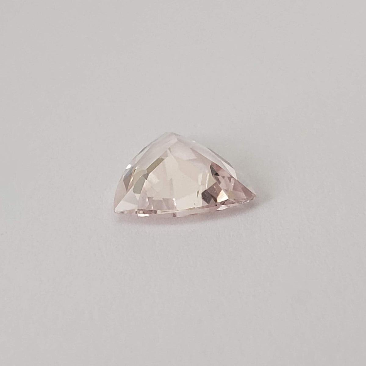  Morganite | Pink Beryl | Trilliant Cut | 8mm 1.1ct | Brazil 