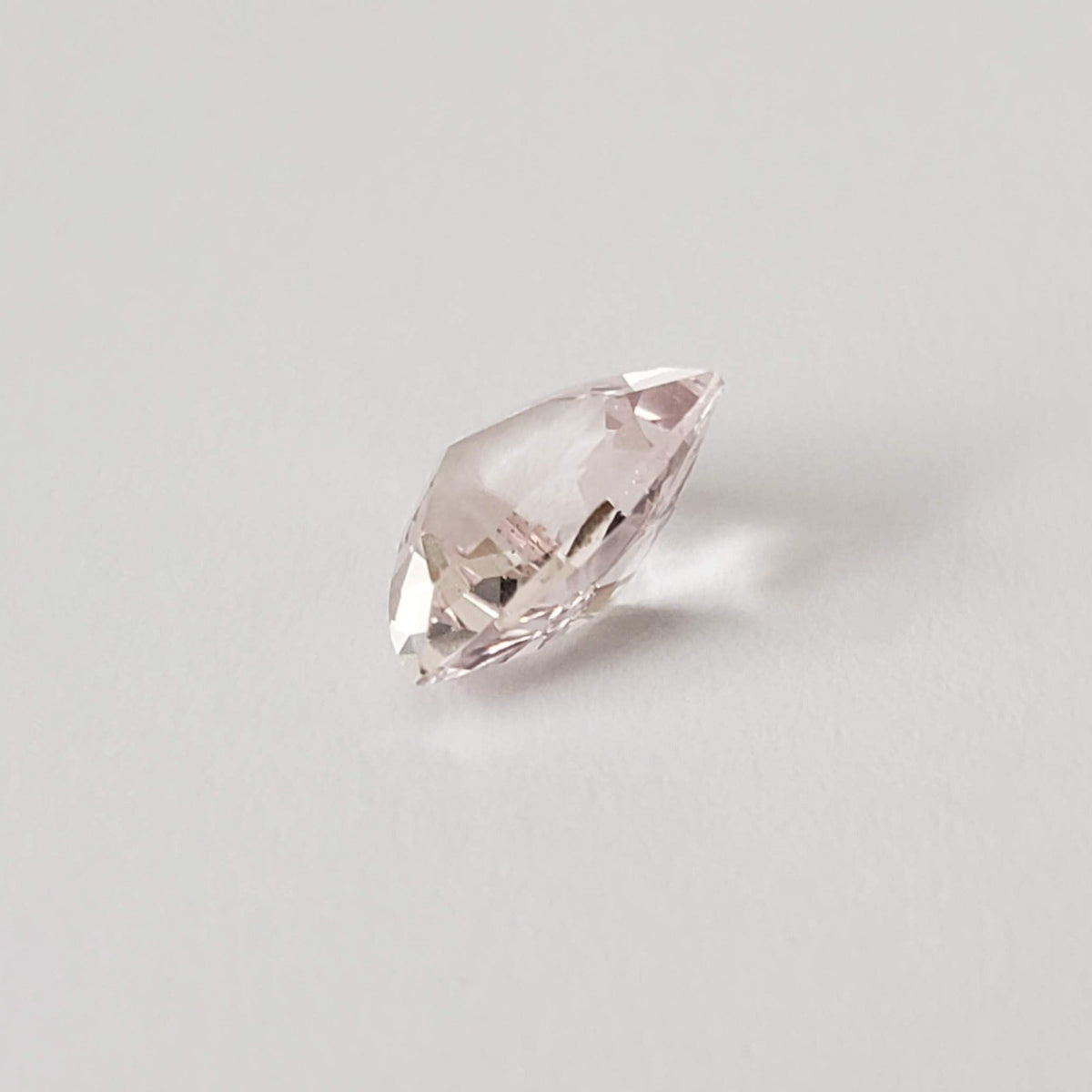  Morganite | Pink Beryl | Trilliant Cut | 8mm 1.1ct | Brazil 