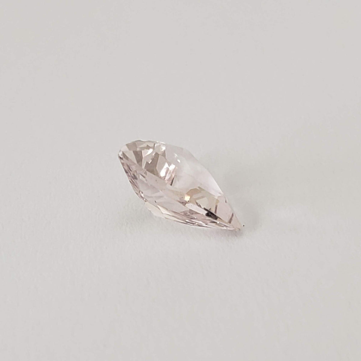  Morganite | Pink Beryl | Trilliant Cut | 8mm 1.1ct | Brazil 