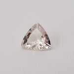  Morganite | Pink Beryl | Trilliant Cut | 8mm 1.1ct | Brazil 