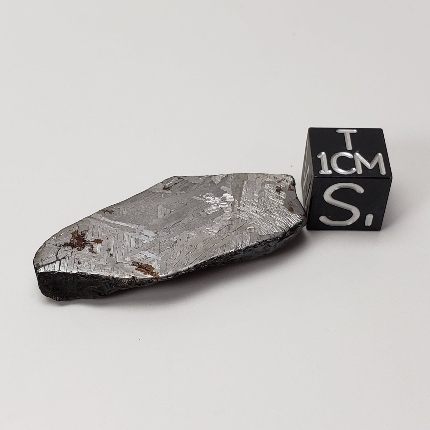  Mundrabilla Meteorite | 12.92 Gr | Etched End Cut | Iron IAB-ung | Australia | SO24 