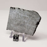  Muonionalusta Meteorite | 125.82 Grams | Etched Part Slice | Iron IVA | Sweden 