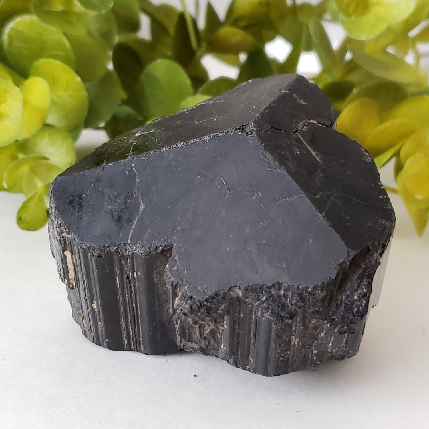 Natural Black Tourmaline Point | Raw Black Schorl | 410.9 grams | Pakistan