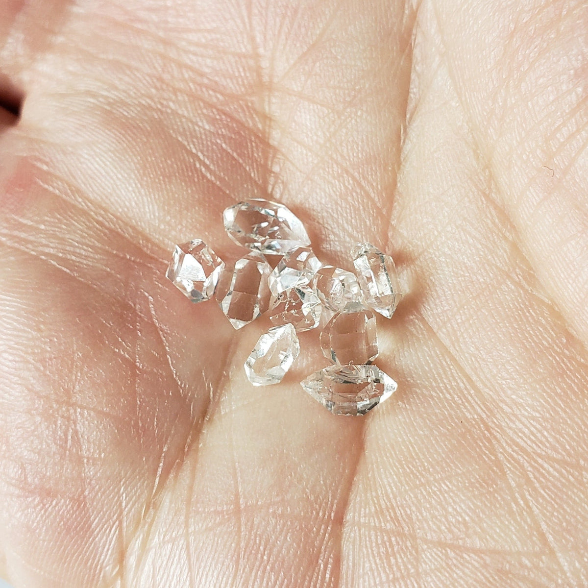 Natural Herkimer Diamonds | 5 carat Lot | 4 - 8 mm | Herkimer County NY