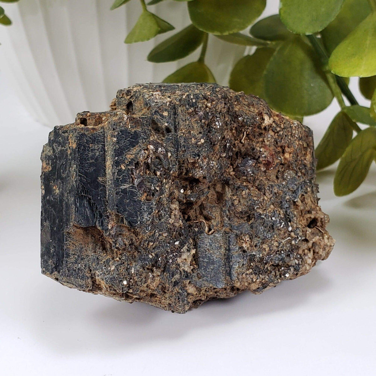  Natural Hornblende | Raw Crystal | 264.4 grams | Tory Hill, Ontario Canada 