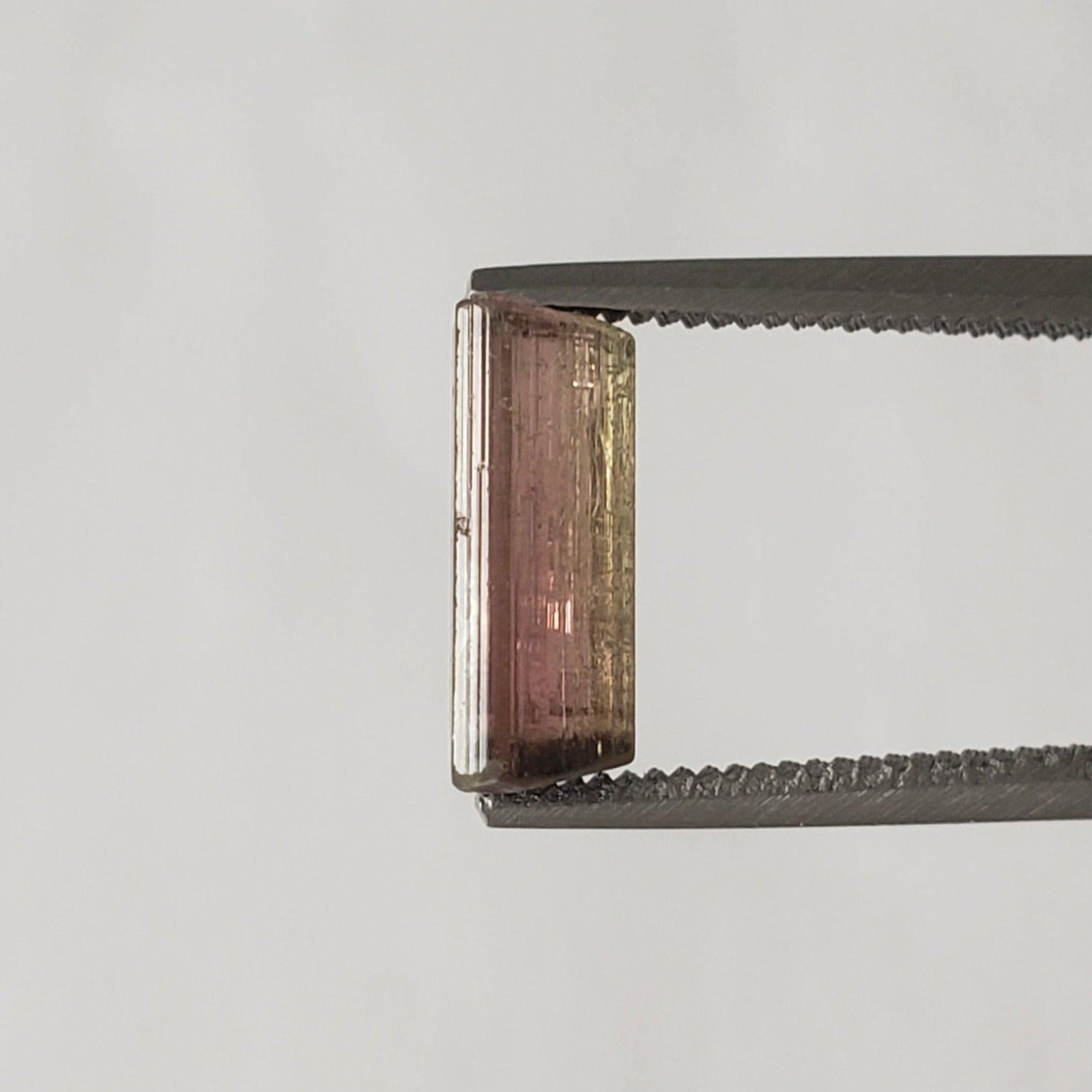 Natural Pink and Green Tourmaline Crystal | Raw Tourmaline | 9.2x5.5mm 1.8ct