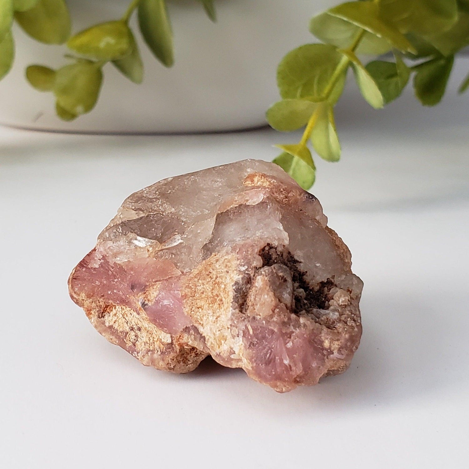 Natural Raw Tourmaline | Pink and Clear Gem | 267.9 ct 53.6 gr | Rough Crystal | Africa
