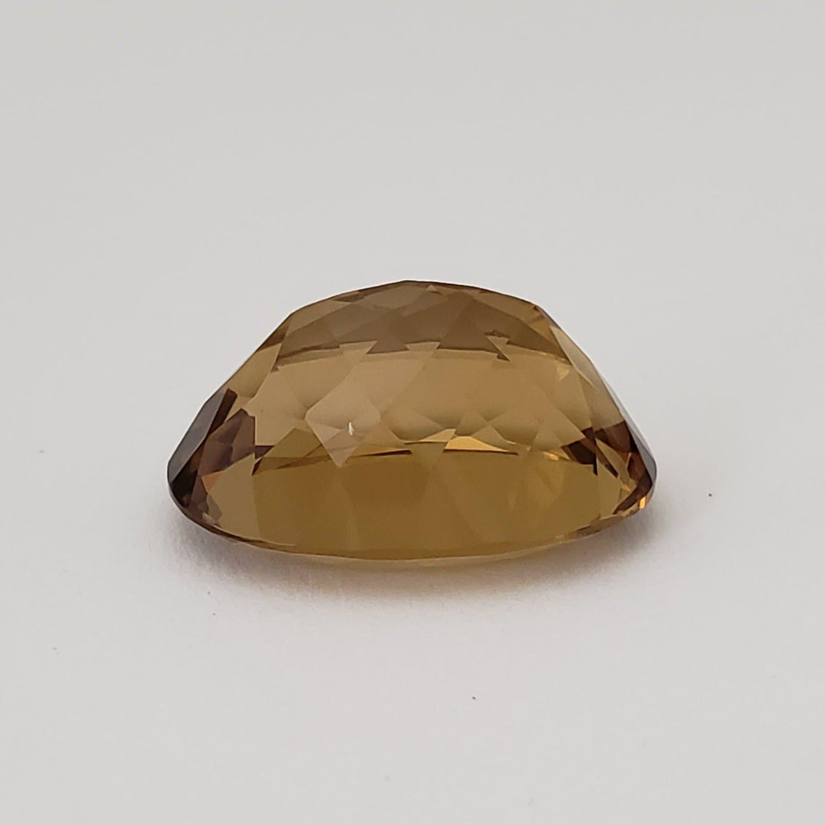  Olive Quartz | Oval Cut | Golden | 20x15mm 