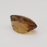 Olive Quartz | Oval Cut | Golden | 20x15mm