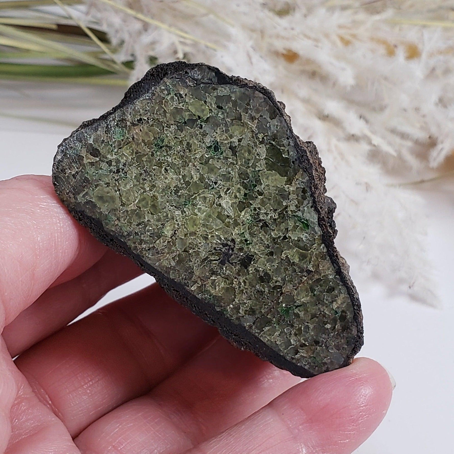  Olivine Volcanic Bomb 152.4 gr from Mortlake Victoria, Australia 