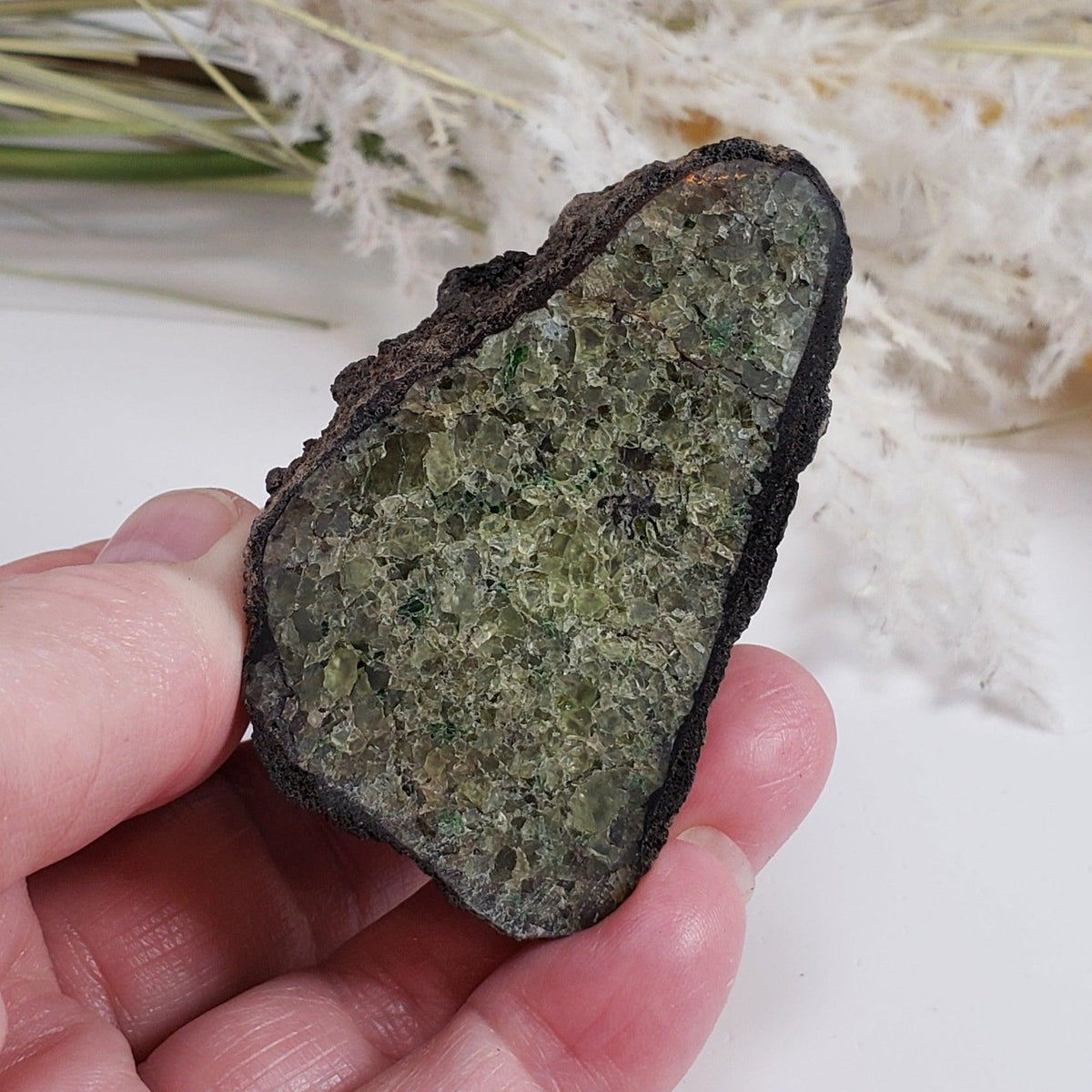  Olivine Volcanic Bomb 152.4 gr from Mortlake Victoria, Australia 