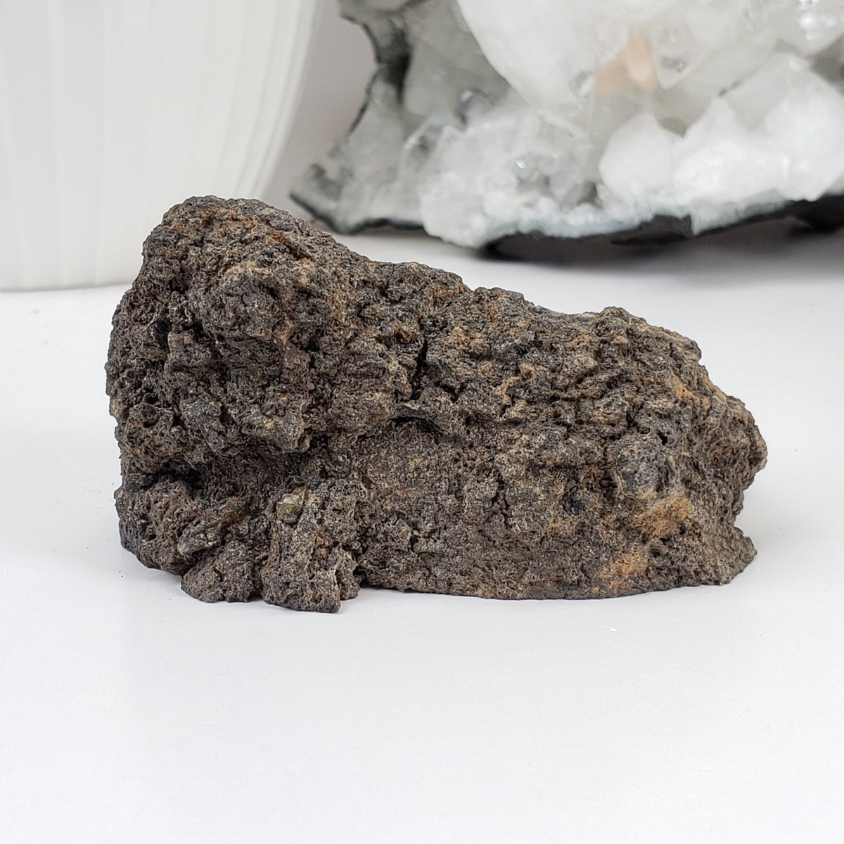 Olivine Volcanic Bomb | Lava Coated Crystal | 187.4 gr | Mortlake Victoria, Australia