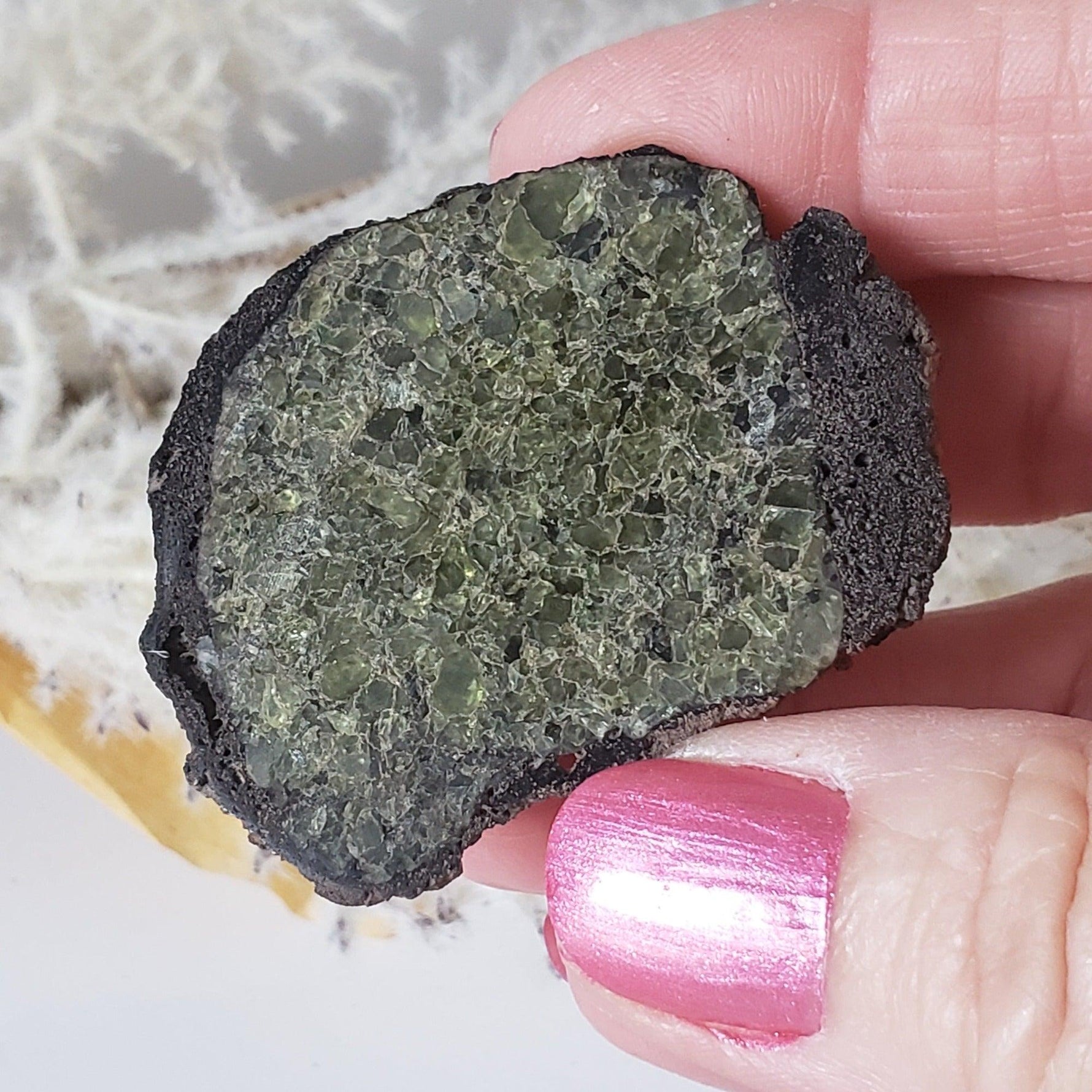  Olivine Volcanic Bomb  47.1 gr from Mortlake Victoria, Australia 