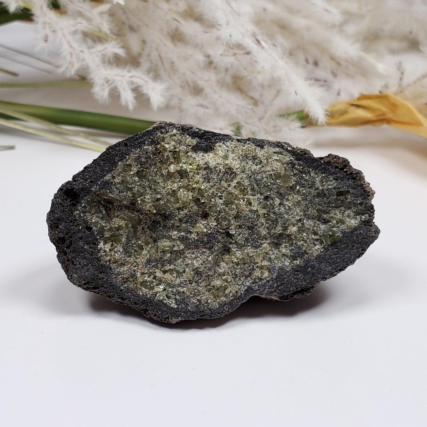  Olivine Volcanic Bomb 53 gr from Mortlake, Victoria, Australia 