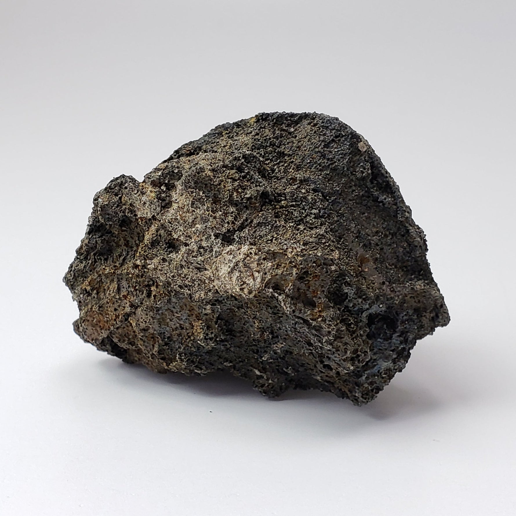 Olivine Volcanic Bomb | Lava Coated Crystal | 68.9 grams | Mortlake Victoria, Australia