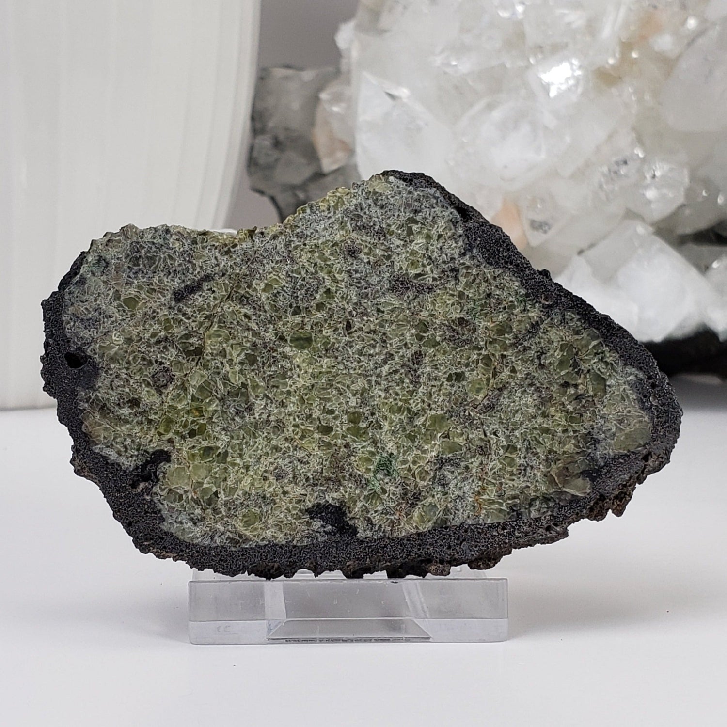 Olivine Volcanic Bomb | Lava Coated Crystal | 95 gr | Mortlake Victoria, Australia
