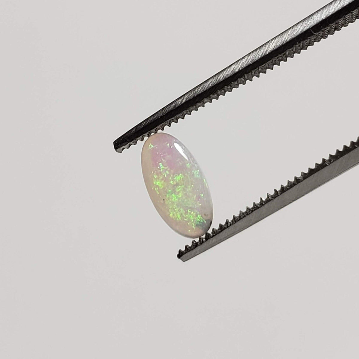  Opal Long Oval Cabochon White 7.6x3.8mm 