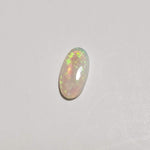  Opal | Long Oval Cabochon | White | 7.8x3.8mm 