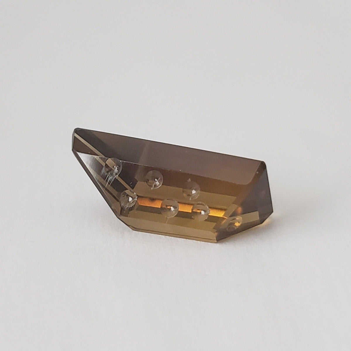  Oro Verde Citrine | Fancy Laser Cut | Olive Green | 21x10mm 10.6ct 