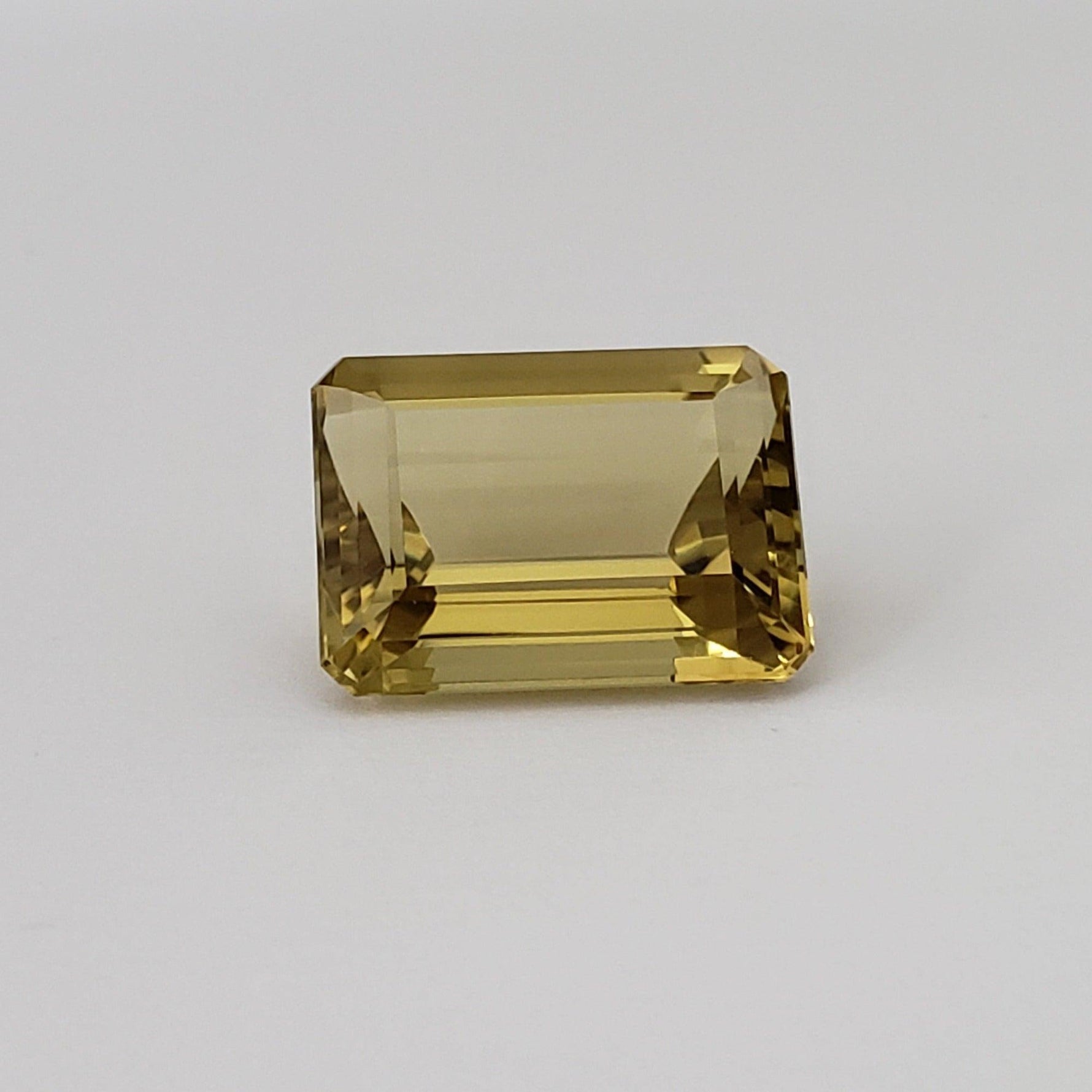 Oro Verde Citrine | Octagon Cut | Olive Green | 16x12mm 11.9ct