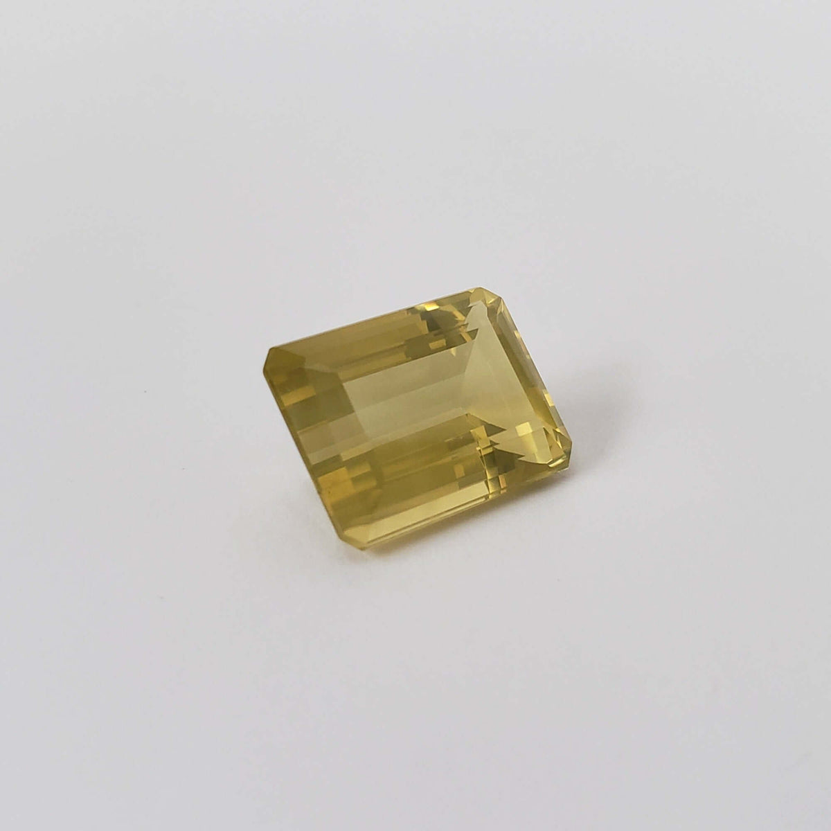 Oro Verde Citrine | Octagon Cut | Olive Green | 16x12mm