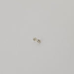  Pair of Moissanite | Round Diamond Cut | White | 1.2mm 