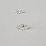 Pair of Zircon Gemstones | Marquise Cut | White | 7.5x3.6mm