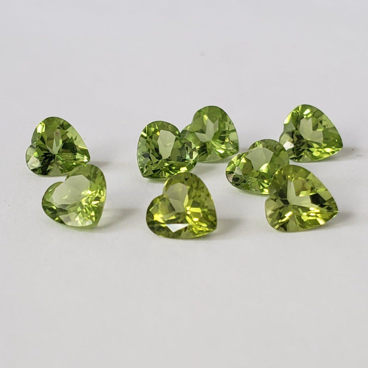 Peridot | Heart Shape Cut | 7mm