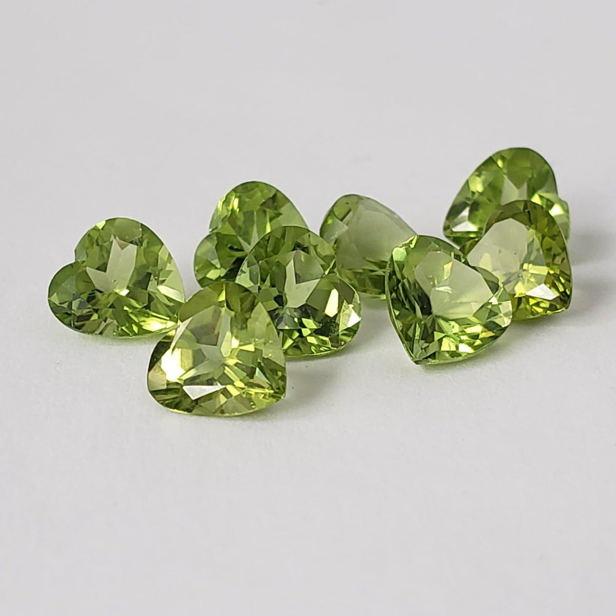 Peridot | Heart Shape Cut | 7mm