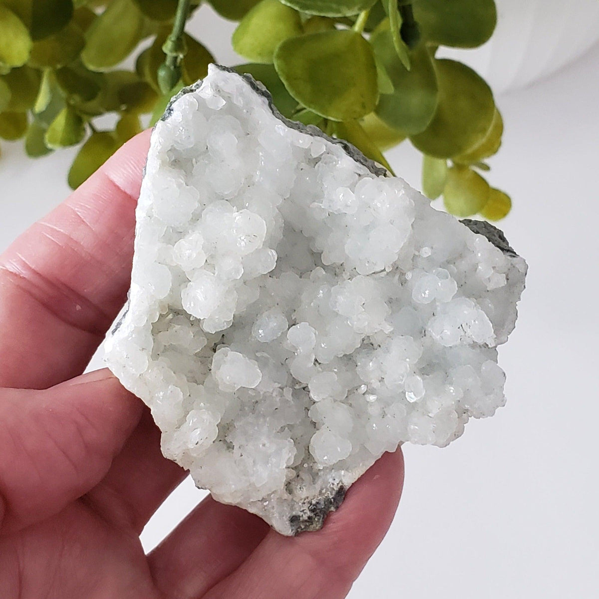 Prehnite Crystal Cluster | 114 grams | India