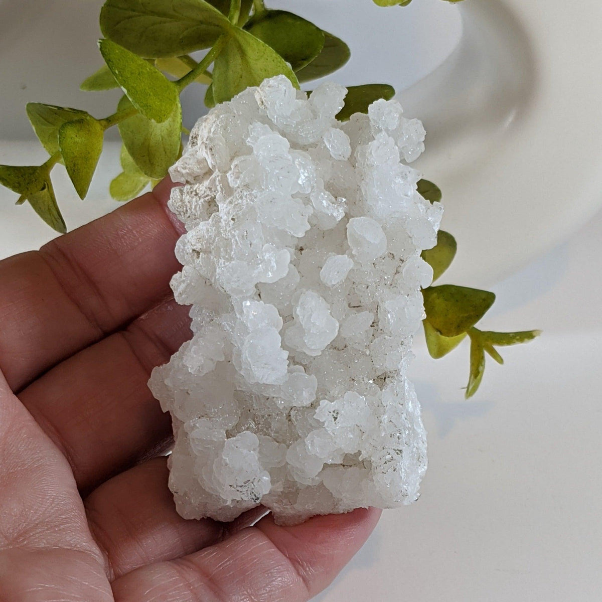 Prehnite Crystal Cluster | 68 grams | Mumbai, India