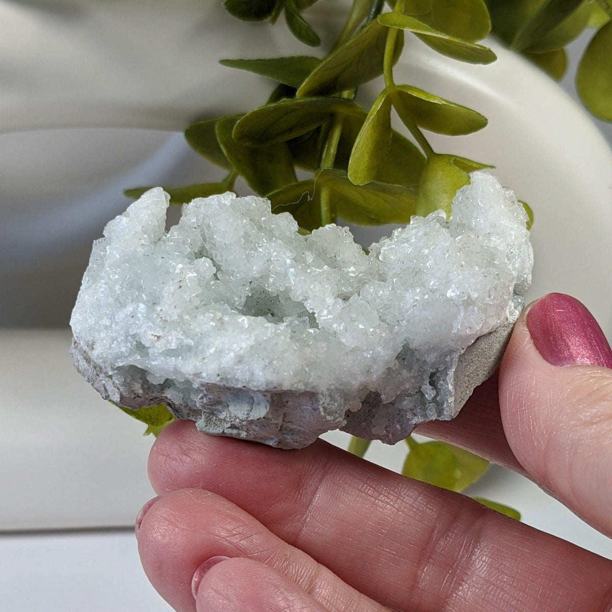 Prehnite Crystal Cluster | 94 grams | Mumbai, India
