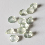 Prehnite | Oval Cut | Apple Green | 7.5x6mm