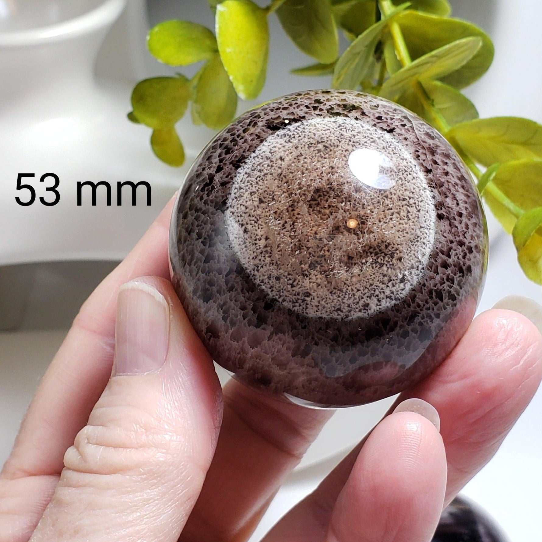Purple Fluorite Sphere | 51/53/58 mm | 230-327g | Eyeball Gem Stone | China