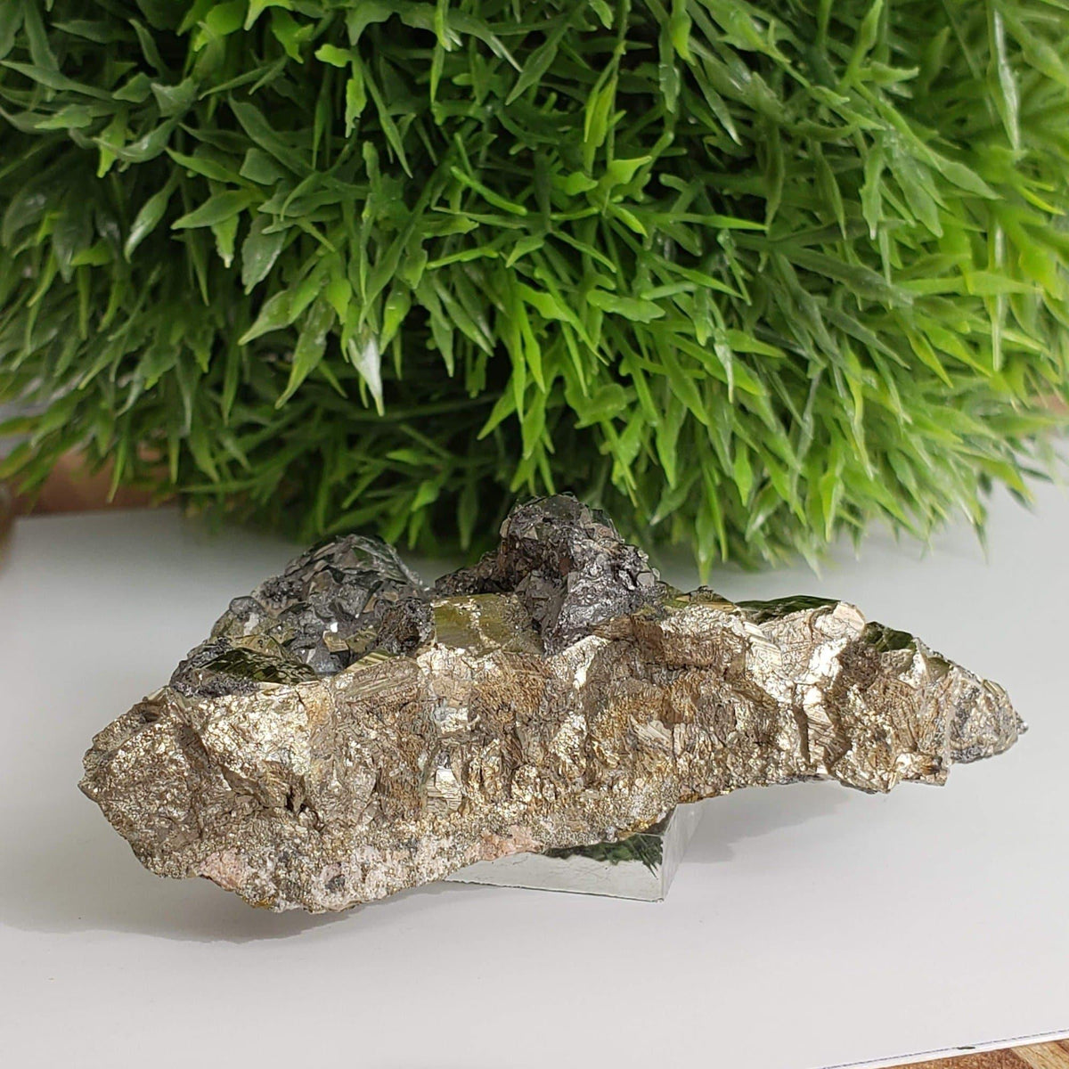 Pyrite, Cubic and Tetrahedrite Crystal Cluster | 117 Grams | Lima Peru