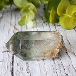Quartz Crystal with Green Phantom Chlorite | 57mm 54.3gr | Diamantina, Brazil
