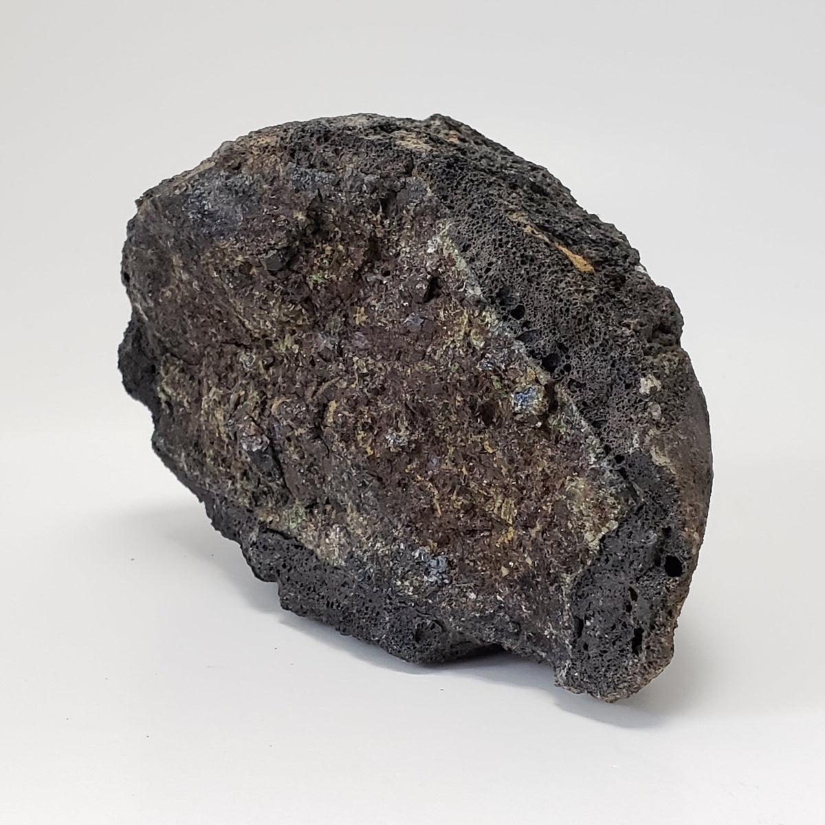 Rare Red Olivine Volcanic Bomb | Lava Coated Crystal | 409 grams | Mortlake Victoria, Australia