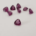  Rhodolite Garnet | Trilliant Cut | Reddish Purple | 4mm 