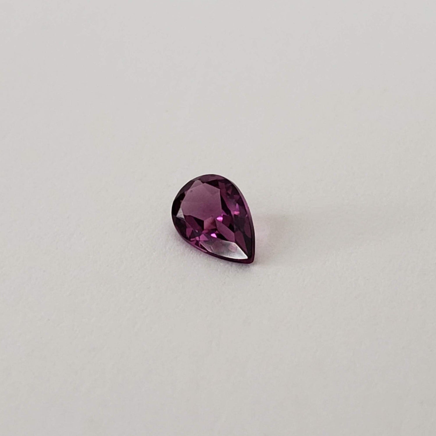  Rhodolite Garnet | Untreated Garnet | Pear Shape Cut | Reddish Purple | 6x4mm 