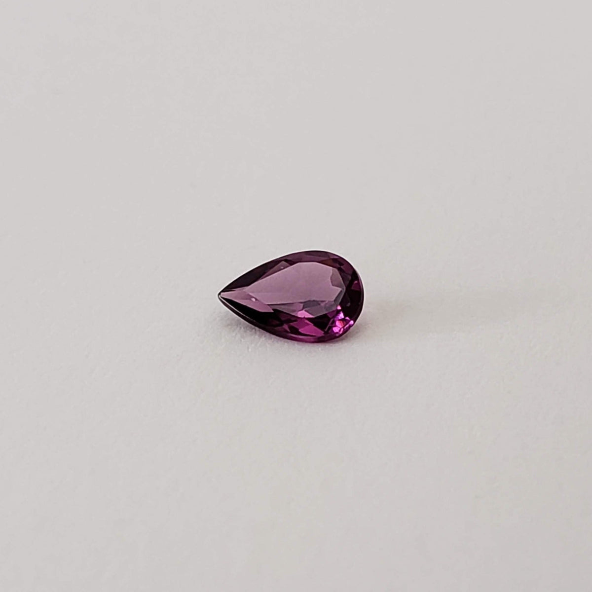  Rhodolite Garnet | Untreated Garnet | Pear Shape Cut | Reddish Purple | 6x4mm 