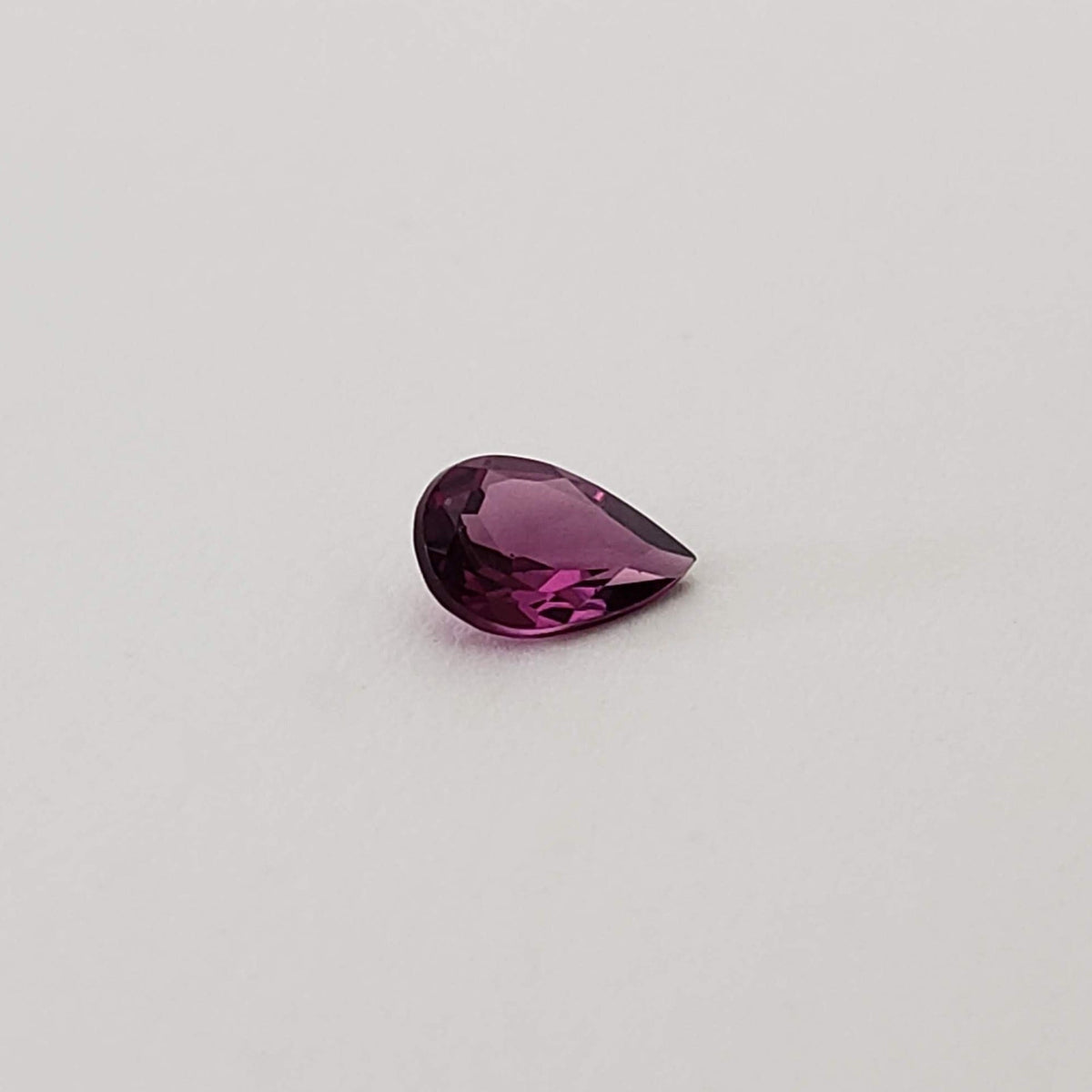  Rhodolite Garnet | Untreated Garnet | Pear Shape Cut | Reddish Purple | 6x4mm 