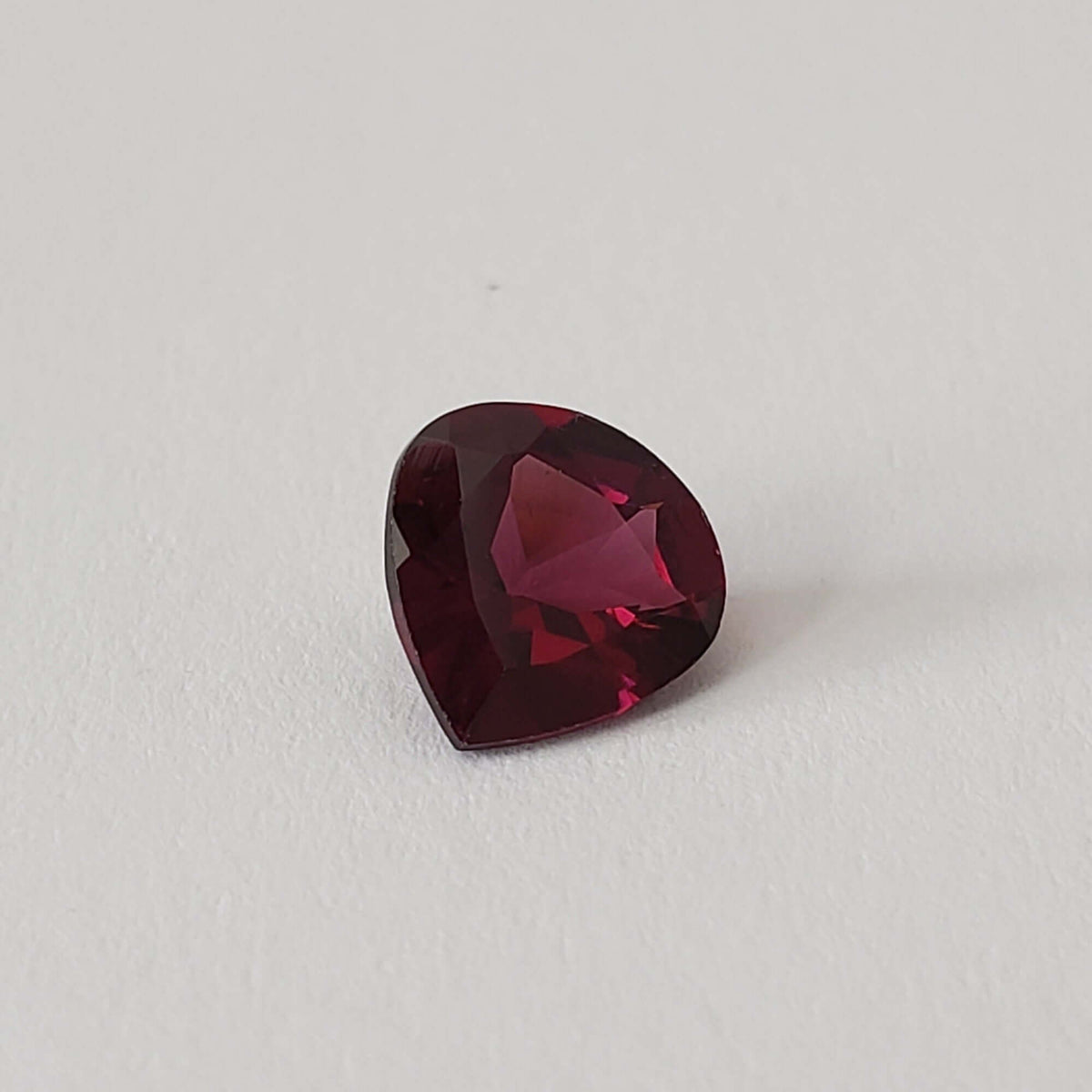  Rhodolite Garnet | Untreated Garnet | Pear Shape Cut | Reddish Purple | 7mm 